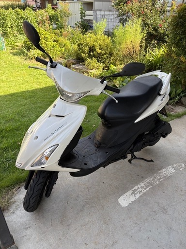 アドレスv125s パールホワイト通勤快速車両フルメンテ済み配送可