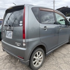 【支払総額10.8万円】即日納車ok！激安ムーヴカスタム 車検令和9年11エアコンバッチリ ETC ワンセグTV 純正アルミ！の画像