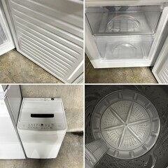 1153 👇ここが一番安い👇当店大人気セット! 冷蔵庫 洗濯機 電子レンジ 小型 一人暮らし ⭐️送料設置運搬無料⭐️ 保証付きの画像