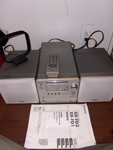 GYP0919 AIWA MDステレオシステムリモコンコンボ (pa) 久留米の