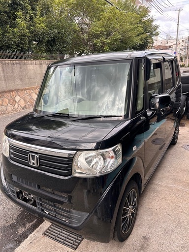 ◎特典有り◎ 車検長い ホンダ N-BOX エヌボックス 黒 OP多数 機関良好