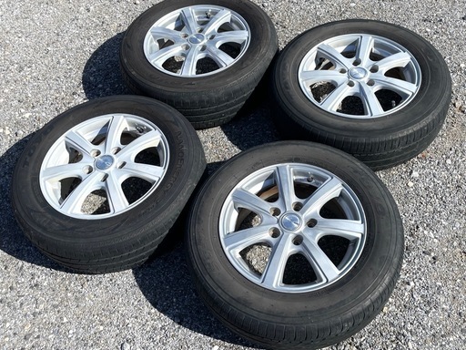 15インチ 195/65R15 タイヤ ホイール 4本セット PCD 114.3 5穴 NOAH
