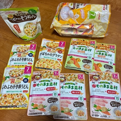 ベビーフード 7ヶ月 (みーさ) 首里の食品の中古あげます・譲ります
