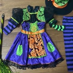 子供　コスプレ　魔女の画像