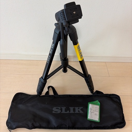 SLIK F741 カメラ三脚 収納ケース・取扱説明書付き (むらき) 研究学園
