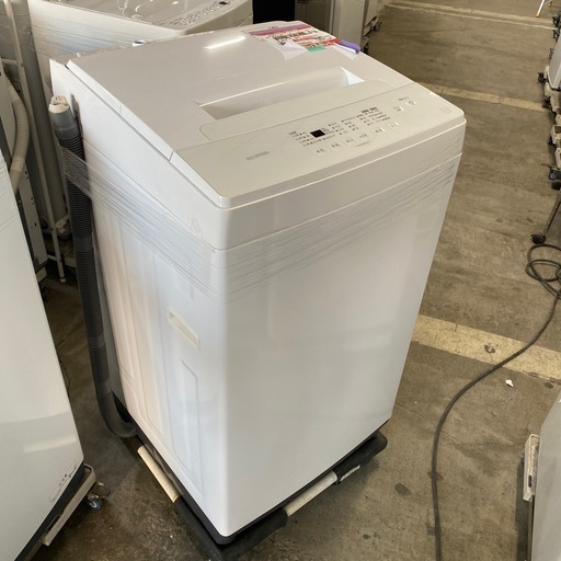 アイリスオーヤマ 全自動洗濯機2022年製5kg (くんえいリユース) 竜田口