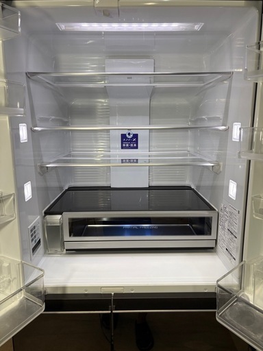 大阪市内配達可能‼️パナソニック 650L 6ドア冷凍冷蔵庫（NR-F656WPX-X