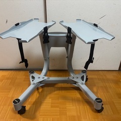 可変式ダンベル40kg×2＋キャスター付きダンベルラックの画像