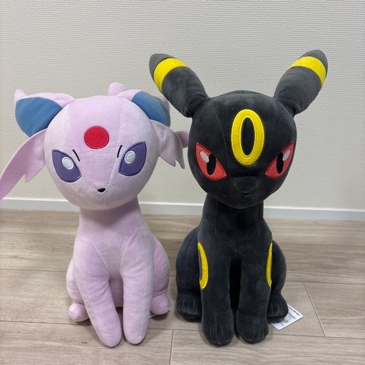 ポケモンセンター ブラッキー エーフィ ぬいぐるみ ポケモンドール 2体セット ポケモン ぬいぐるみ エーフィ ブラッキー 2体セット (ぽんすけ) 堀切