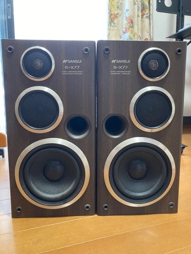 オーディオスピーカーSUNSUI SーX77 (え) 安芸矢口のオーディオ