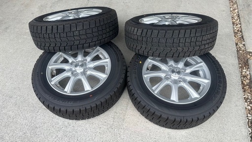 DUFACT 14インチ ホイール DUNLOP スタッドレス 4本セット175/65R14