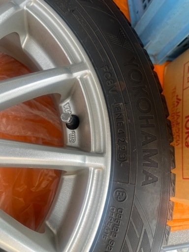 2023年製・バリ溝155/65R14 ヨコハマ アイスガード iG60 アルミ