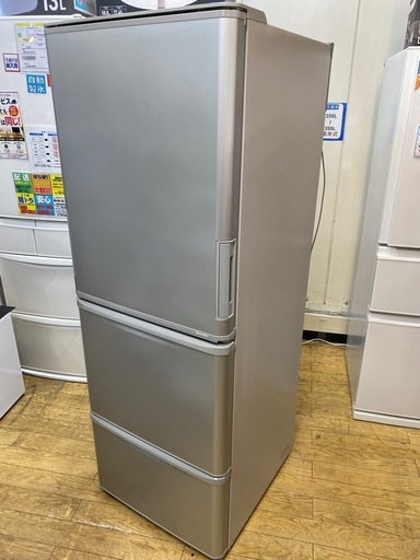 🐋左右両開き🐋2024年製🐋SHARP🐋350L冷蔵庫🐋SJ-W358K-S🐋シャープ🐋3