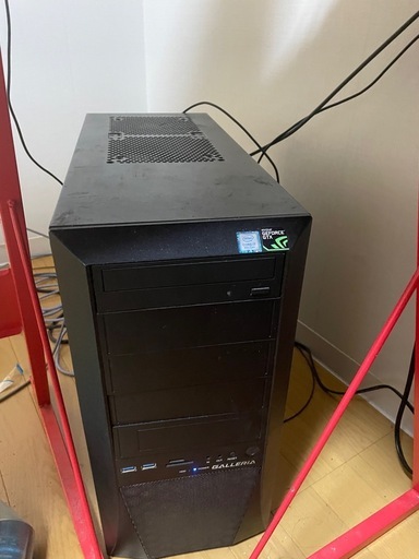 GALLERIA XV ゲーミングPC i7-8700K GTX1070Ti メモリ16GB SSD500GB