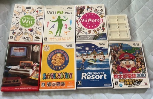 ジャンクまとめ売り】Wii本体・ソフト・Switchドックなど ゲーム用品