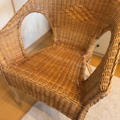IKEAラタンチェアの画像