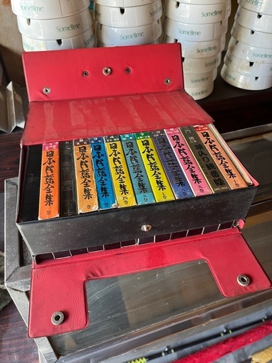 昭和レトロ】特選 浪曲名作選集 全十二巻 カセットテープセット ケース