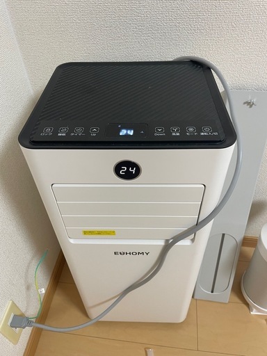 EUHOMY 【2025新型】 スポットクーラー 家庭用 移動式エアコン 2.6kw
