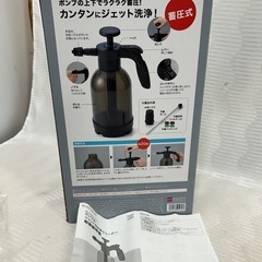 11845😸　ポンプ式 ジェット泡洗浄クリーナー 取説付の画像
