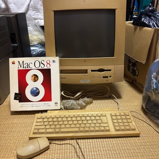 直接引き取り限定】Macintosh Performa 5210 ＋ Mac OS 8.1箱付き