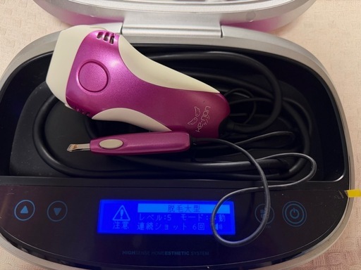 ケノン脱毛器カートリッジ3個付き 美品 (an) 浦添の美容家電《ボディ