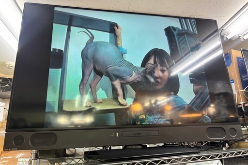 MITSUBISH REAL 液晶テレビ 58inch 4K対応 内蔵HDD 2TB 内蔵ブルーレイ