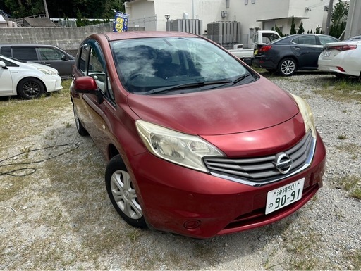 車検R9年3月まで！日産ノート 7.7万km 総額15万円！外装難あり格安車