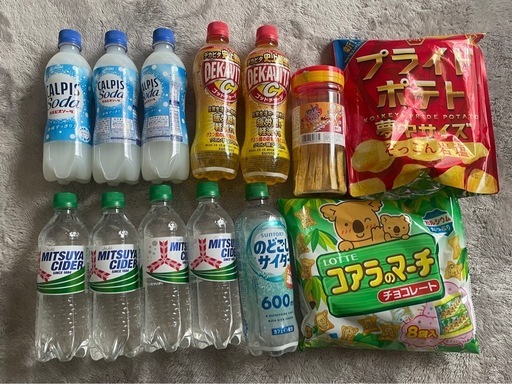 ジュースお菓子お得セット② (ジョニー) 矢代田の食品の中古あげます
