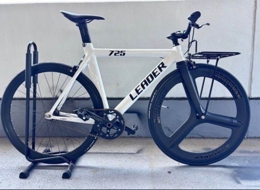 美品・室内保管】ピストバイクLEDDER (スピードスター