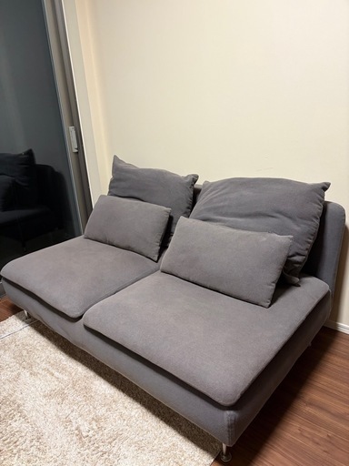 IKEA SÖDERHAMN ソーデルハムン 3人掛けソファ グレー (k) 豊洲の