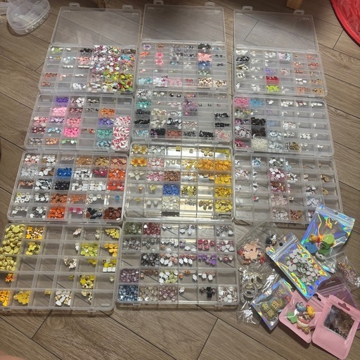 【♡ゆ＠即購入◯出品】ネイルパーツ ６点 ネイルパーツまとめ売り (mam) てだこ浦西のネイルの中古あげます
