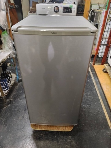 中古】 アクア 1ドア冷蔵庫 75L AQR-8G(S) 2020年製 【0928II
