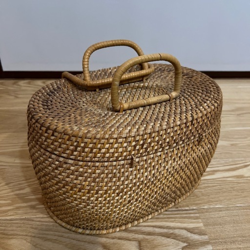 エタージュバスケット　中古品 バスケット (botanik) 小平のバッグ《その他》の中古あげます・譲り