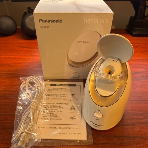 箱あり】Panasonic ナノケア スチーマー EH-SA3C (ごん) 中目黒の美容