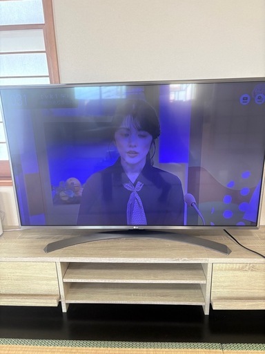 テレビ49インチ 【難あり】LG49UJ6500 (ポチ) 川奈のテレビの中古