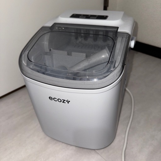 美品】ecozy 高速製氷機 IM-BS260C 卓上 小型製氷機 動作品 (まさ