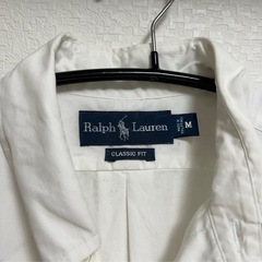 ラルフローレン シャツ ホワイト Mの画像