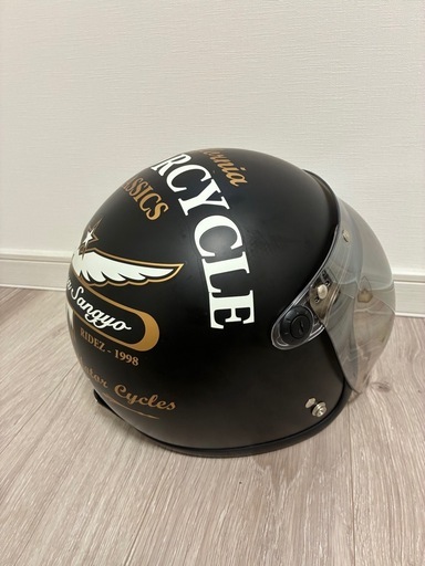 RIDEZ Knuckle Head ジェットヘルメット (みかん) 赤池のその他の中古