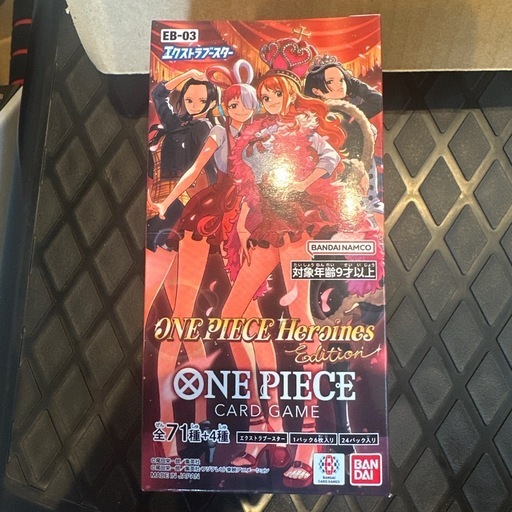 未開封】ワンピースカードヒロインズエディション1BOX テープ付き