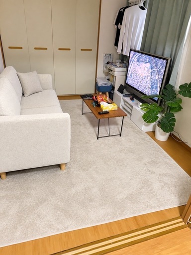 IKEAの三人掛けソファー9/29中に引き取りに来れる方 (NEXUS.llc) 堺筋