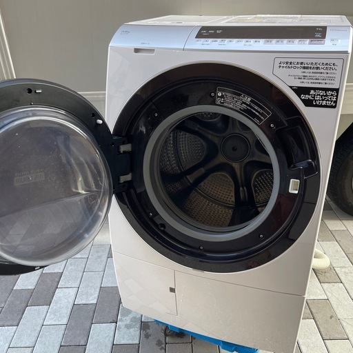 超最安値】👑2020年製HITACHIドラム式洗濯機洗剤自動投入最上位BD