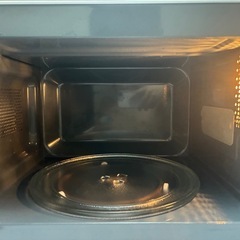 【2025年製・清掃済み】COOFE 17L 電子レンジ YMW17TN(W)の画像