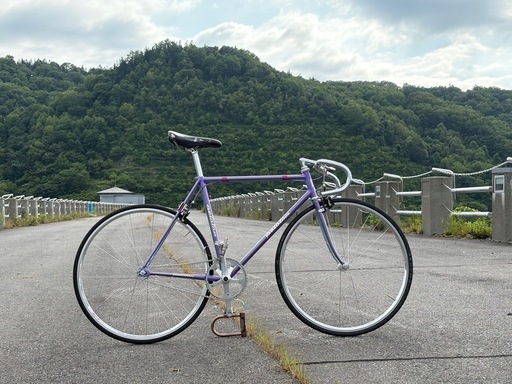njs peloton ラグレスピストバイク (mk) 妹背牛の自転車の中古あげます