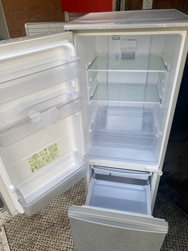 NO C294🌈福岡市内配送設置無料✨🌈シャープ SHARP 冷蔵庫 （167L