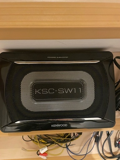 KSC-SW11 サブウーファーケンウッド (yu miy) 朝菜町のカーオーディオ