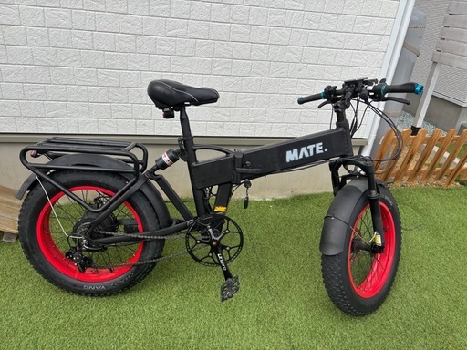 値下げ！MATE風電動自転車 (ひろ) 一ノ関の折りたたみ自転車の中古