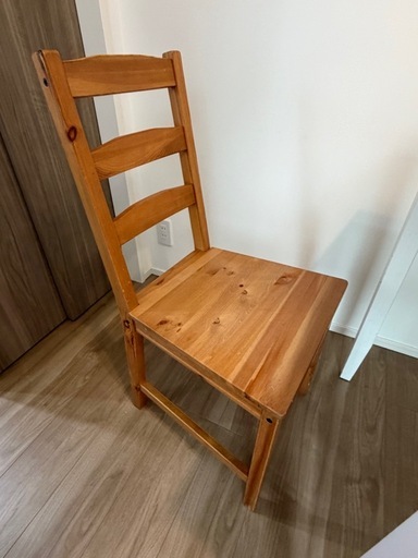 10/8までに引き取り限定】IKEA ダイニングテーブル＆チェア2脚セット