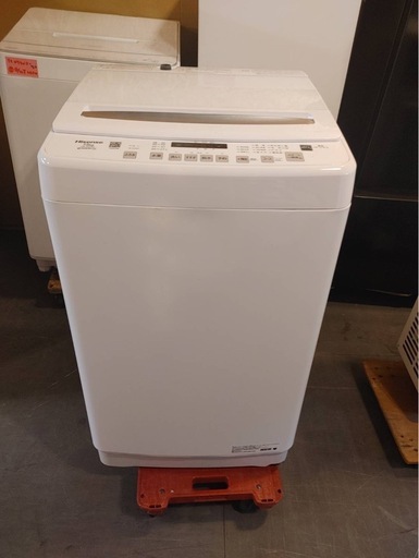 中古】2025年製高年式ハイセンス7.5kg 全自動洗濯機【0929II