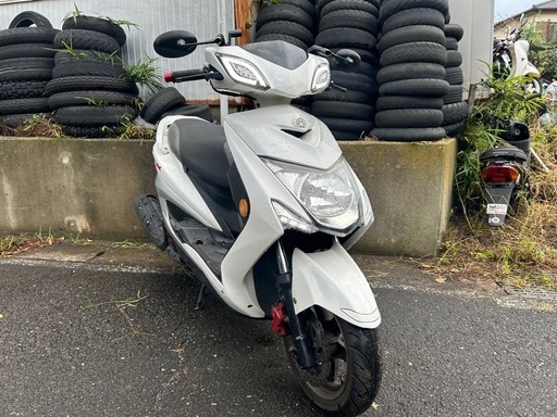軽整備済み‼️ シグナスx 3型ドラゴンアイ白 (バイク販売 S&R) 津久井