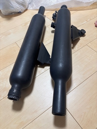トライアンフボンネビルT120 純正サイレンサーマフラー (けんと) 仙川